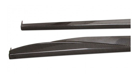 Novitec Ferrari California T fins for side panels visible karbon