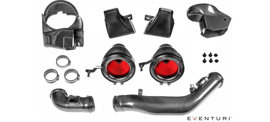 Eventuri V2 Karbonfiber Luftinntakssystem | BMW M3 (F80) & M4 (F82/F83) KONG PERFORMANCE