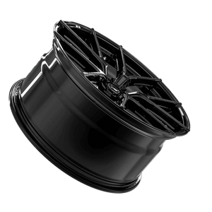 SixNine FF-ONE felgsett - Audi A5 8T - GlossyBlack - hovedbilde