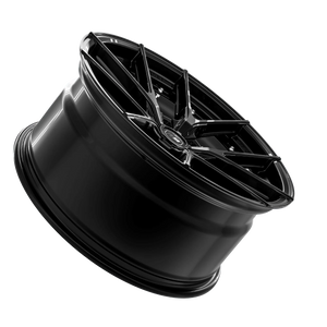 SixNine FF-ONE felgsett - BMW 5-serie F10/F11 - GlossyBlack - bak, hovedbilde