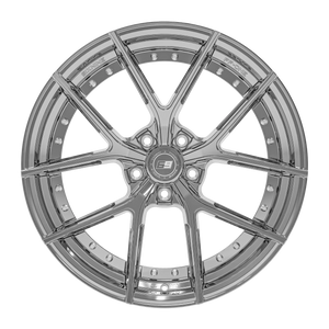 SixNine FF-ONE felgsett - BMW 2-serie G42 - LiquidMetal - bak, forfra