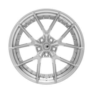 SixNine FF-ONE felgsett - BMW 5-serie F10/F11 - HyperSilver - bak, forfra