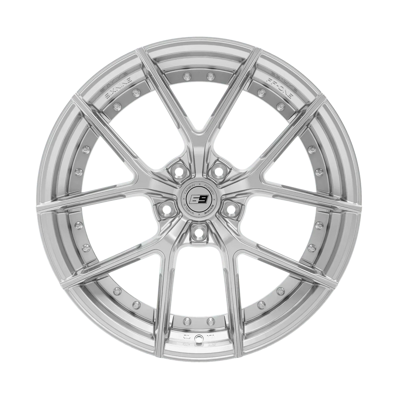 SixNine FF-ONE felgsett - Toyota Supra MK5 - HyperSilver - foran, forfra