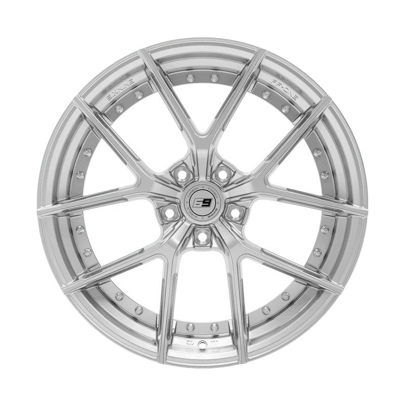 SixNine FF-ONE felgsett - VW Transporter T5 / T6 - HyperSilver - forfra