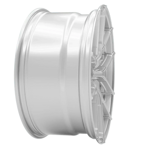 SixNine FF-ONE felgsett - BMW 5-serie G30/G31 21" - HyperSilver - bak, sidebilde