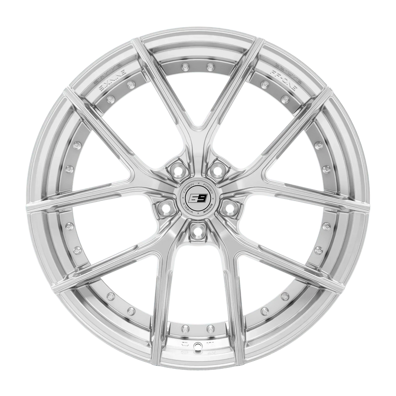 SixNine FF-ONE felgsett - BMW M5 F90 - HyperSilver - foran, forfra