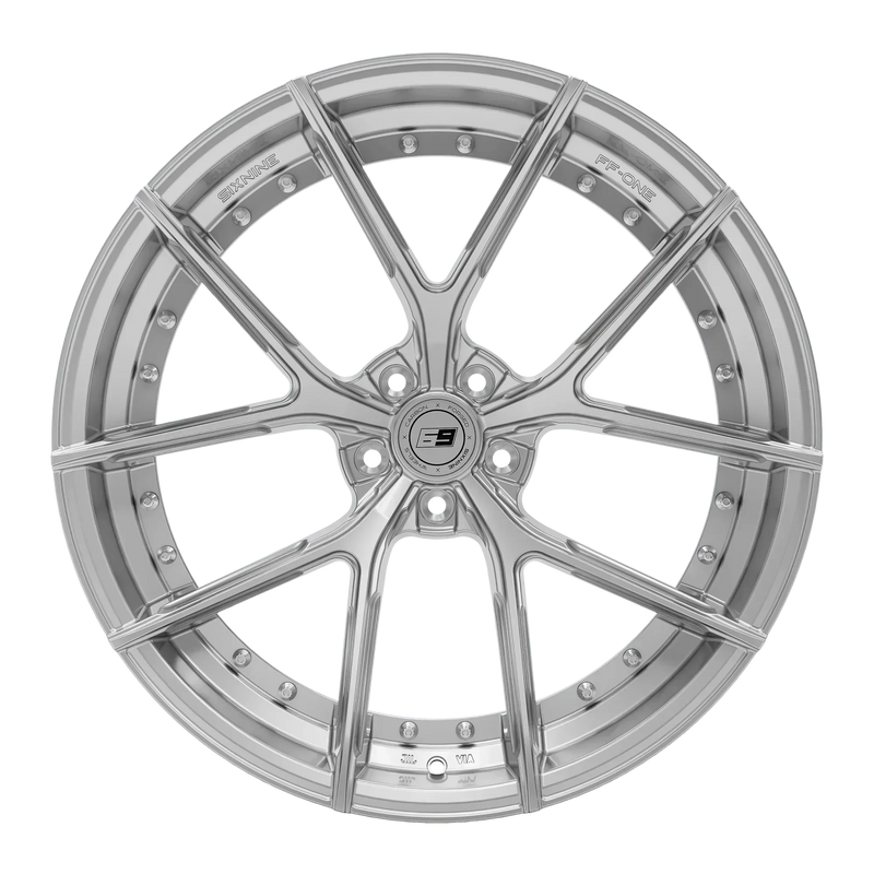 SixNine FF-ONE felgsett - Audi RS6/RS7 C8 - HyperSilver - forfra