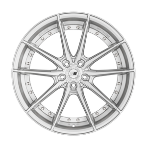 SixNine FF-THREE felgsett - BMW 5-serie G30/G31 20" - HyperSilver - bak, forfra