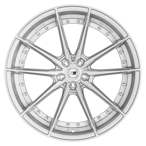 SixNine FF-THREE felgsett - BMW X5/X6/X7 G05/G06/G07 - HyperSilver - foran, forfra