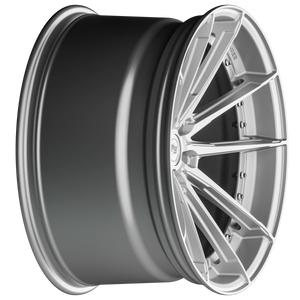 SixNine FF-THREE felgsett - BMW X5 M / X6 M G05/G06 - HyperSilver - sidebilde