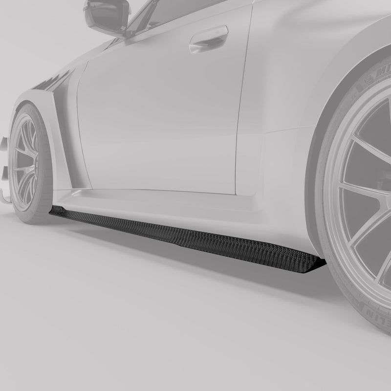 BMW M2 G87 Carbon Fiber Aero Sideskjørt