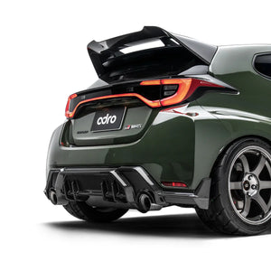 ADRO Toyota GR Yaris Gen 2 Rear Diffuser — detalj carbon weave