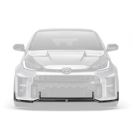 ADRO Toyota GR Yaris Gen 1 Front Lip Carbon Fiber — frontperspektiv