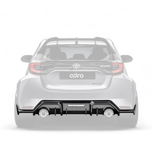 ADRO Toyota GR Yaris Rear Diffuser — 3/4 perspektiv