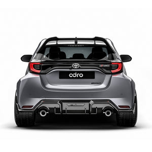ADRO Toyota GR Yaris Rear Diffuser — installert på bil