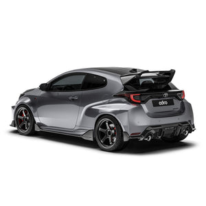 ADRO Toyota GR Yaris Rear Diffuser — detalj carbon weave