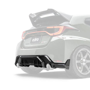 ADRO Toyota GR Yaris Gen 2 Rear Diffuser Carbon Fiber — bakperspektiv