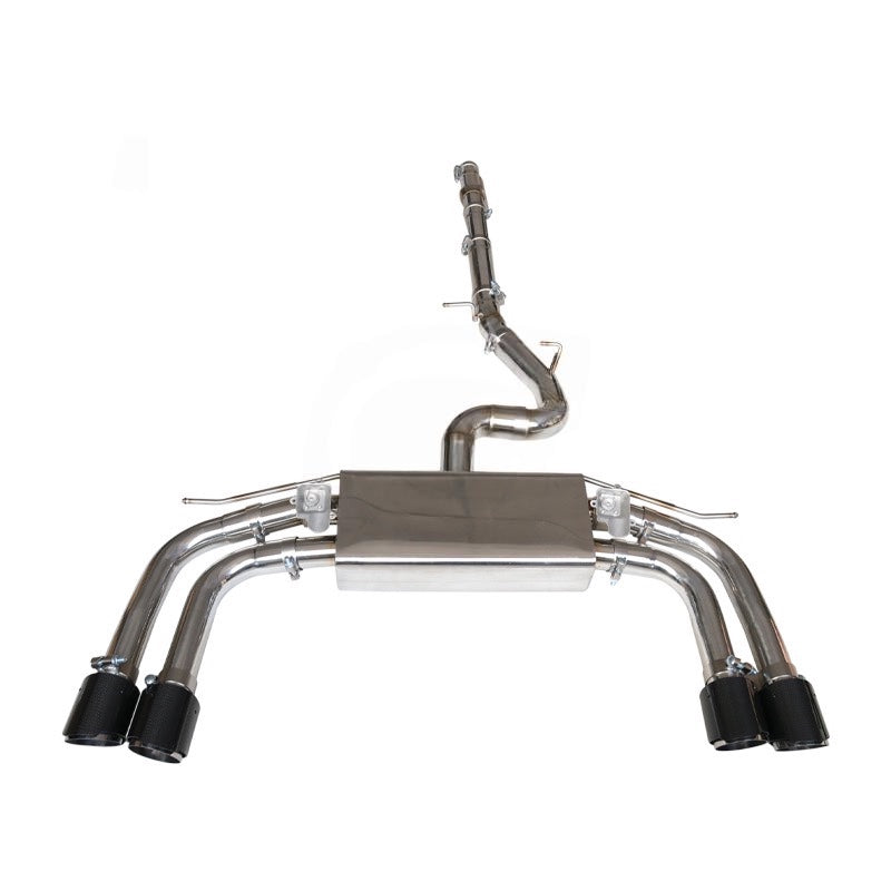 KONG Catback eksosanlegg – Audi S3 8V 2.0T (2017–)