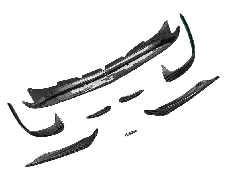 KONG Carbon AMG-Style Frontleppe – Mercedes-Benz A-Klasse W176 LCI (2016–2019 KONG PERFORMANCE