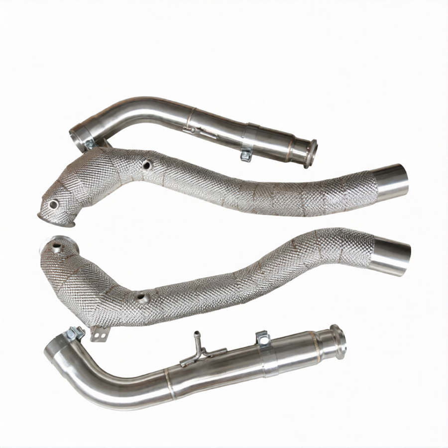 Kong Catless Downpipe med varmeskjold – Mercedes-Benz G63 AMG / G500 W464 2018+