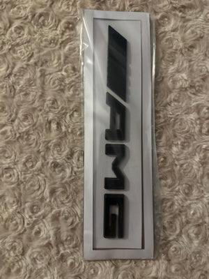 Svart AMG Emblem Sett – C63S / V8 BITURBO – Komplett Kit KONG PERFORMANCE