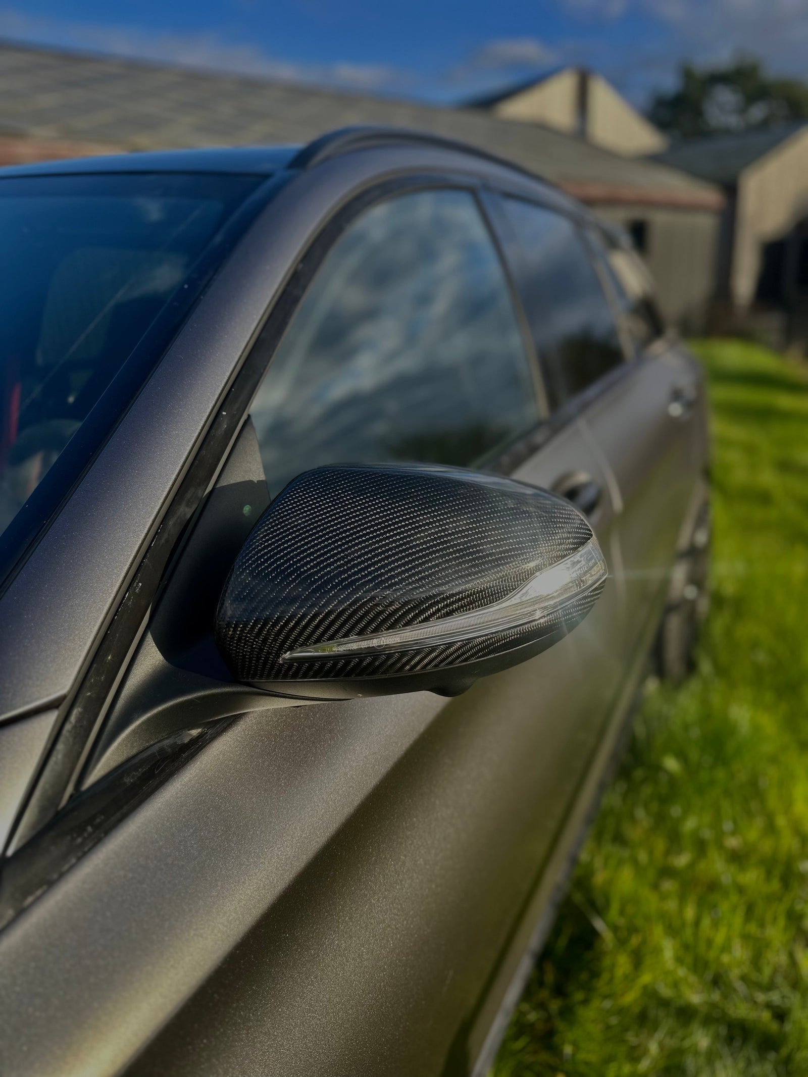 KONG Carbon Mirror Caps – Mercedes-Benz W205 / W213 / C238 / W222 / C257 KONG PERFORMANCE