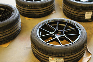 Ferrada F8-FR8 20" Felgsett i Matt Svart - BMW X5 F15 2014-2018