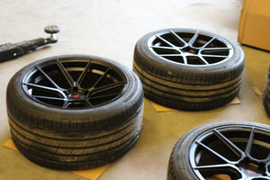Ferrada F8-FR8 20" Felgsett i Matt Svart - BMW X5 F15 2014-2018