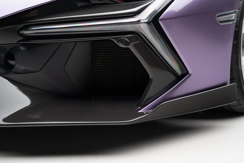 Novitec Lamborghini Revuelto foran cover visible karbon