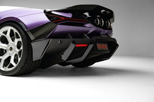 Novitec Lamborghini Revuelto Diffuser for cars med rear-view/360 camera - visible karbon