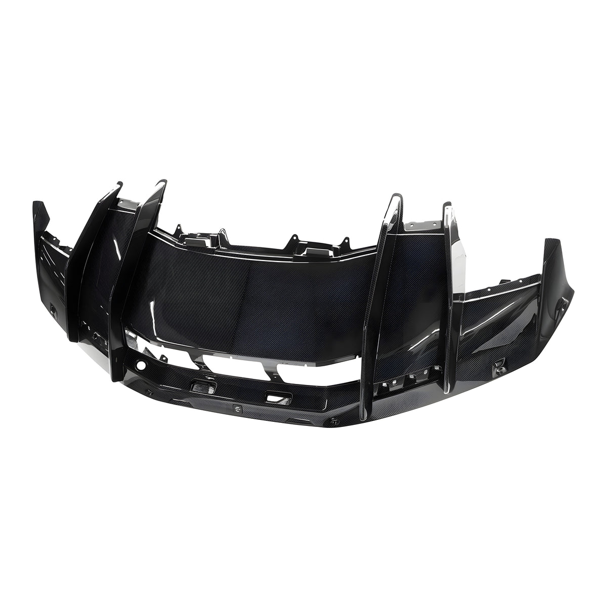 Novitec Lamborghini Revuelto Diffuser for cars med rear-view/360 camera - visible karbon