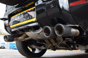 QuickSilver Land Rover Defender P525 V8 110 sportseksosanlegg med Sound Architect