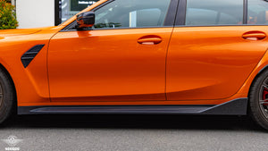 SOOQOO – Carbon Sideskjørt (MP Style)  BMW M3 G80 / G81 & M4 G82 / G83 (2021–)