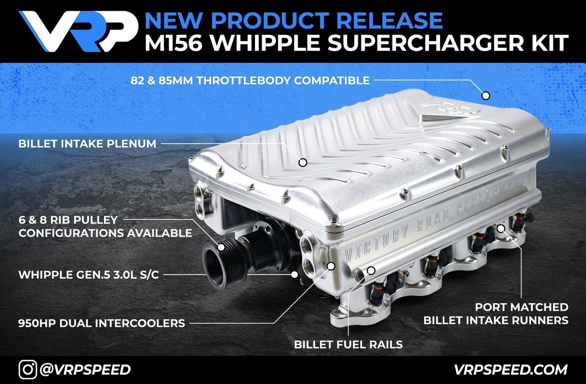 VRP M156 Whipple kompressorkit