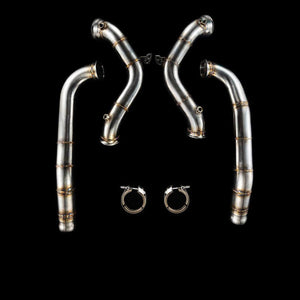 BlackBoost Catless Downpipes – Mercedes-AMG GT / GTS / GTC / GTR (M178, C190/R190) KONG PERFORMANCE