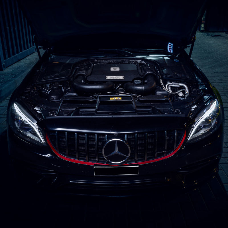 Blackboost Cold Air Intake System – Mercedes-AMG C63S (M177, W205/C205)