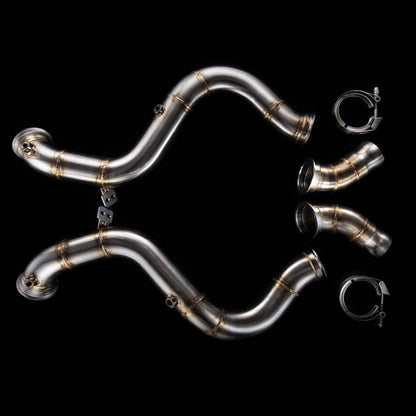 BlackBoost Catless Downpipes-Mercedes-Amg C63S (M177, W205/C205)