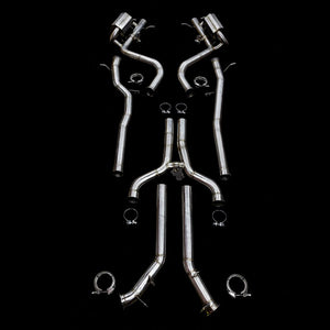 BlackBoost Valved Exhaust System – Mercedes-AMG E63 / E63S (W213/S213, M177) KONG PERFORMANCE