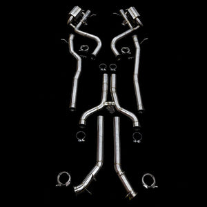 BlackBoost Valved Exhaust System – Mercedes-AMG E63 / E63S (W213/S213, M177) KONG PERFORMANCE