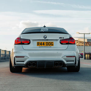MHC+ BMW M3/M4 Aggressive 3-Piece Rear Diffuser – Pre-preg Carbon Fibre (F80/F82/F83) KONG PERFORMANCE