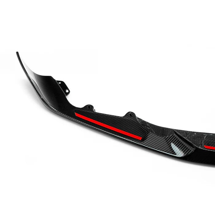 MHC+ BMW M2 Competition Performance Style Front Splitter i Gloss Pre-Preg Carbon (F87C)