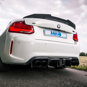 MHC+ BMW M2/2 Series Ducktail Rear Spoiler – pre-preg carbon (F22/F87) KONG PERFORMANCE