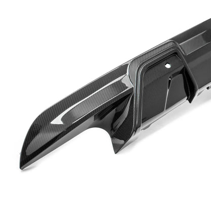 MHC+ BMW F95 X5M & F96 X6M LCI – OEM Style Rear Diffuser (Pre-preg carbon fibre)