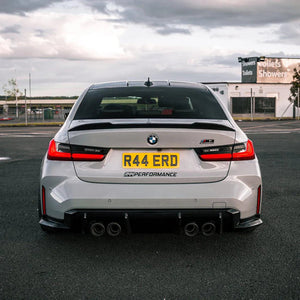 MHC+ BMW M3 CS Style Rear Spoiler – Pre-Preg Carbon Fibre (G80) KONG PERFORMANCE