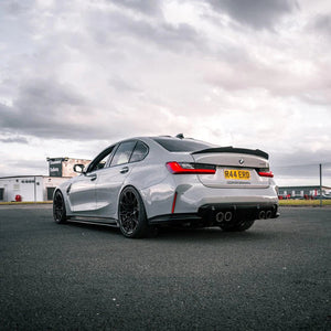 MHC+ BMW M3 Ducktail Style Rear Spoiler i pre-preg carbon (G80) KONG PERFORMANCE