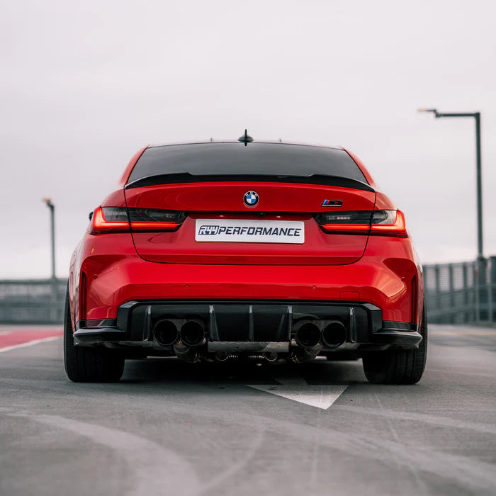 MHC+ BMW M3/M4 OEM Style Rear Diffuser – Pre-Preg Carbon Fibre (G80/G81/G82/G83) KONG PERFORMANCE