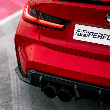 MHC+ BMW M3/M4 OEM Style Rear Diffuser – Pre-Preg Carbon Fibre (G80/G81/G82/G83)