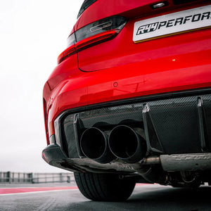 MHC+ BMW M3/M4 OEM Style Rear Diffuser – Pre-Preg Carbon Fibre (G80/G81/G82/G83) KONG PERFORMANCE