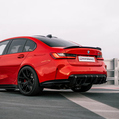 MHC+ BMW M3/M4 OEM Style Rear Diffuser – Pre-Preg Carbon Fibre (G80/G81/G82/G83)