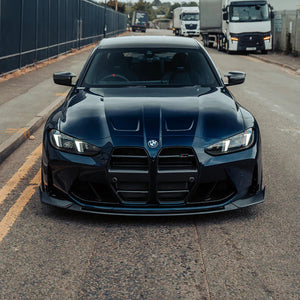 MHC+ BMW M3/M4 CS Style Front Splitter – Pre-preg carbon fibre (G80/G81/G82/G83) KONG PERFORMANCE